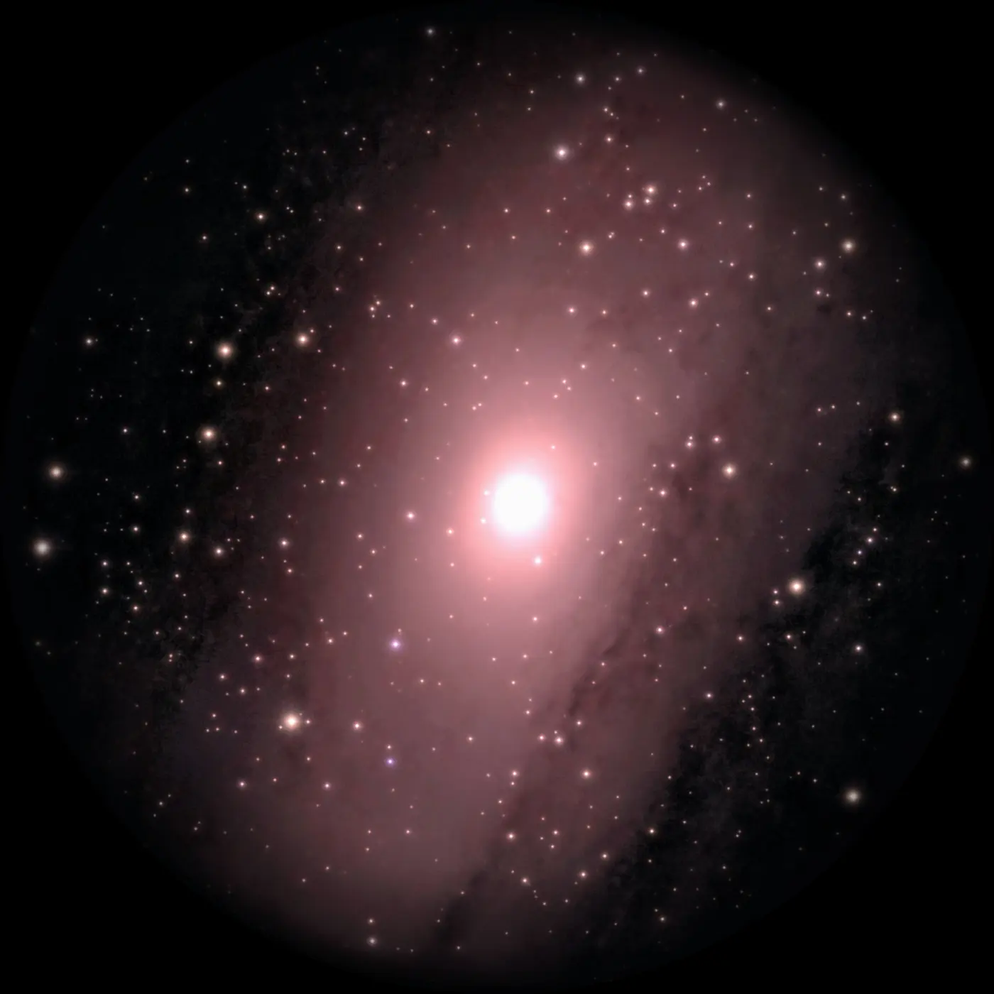 Galaxie d'Andromède, prise du 4 novembre 2024, 12 min de pose