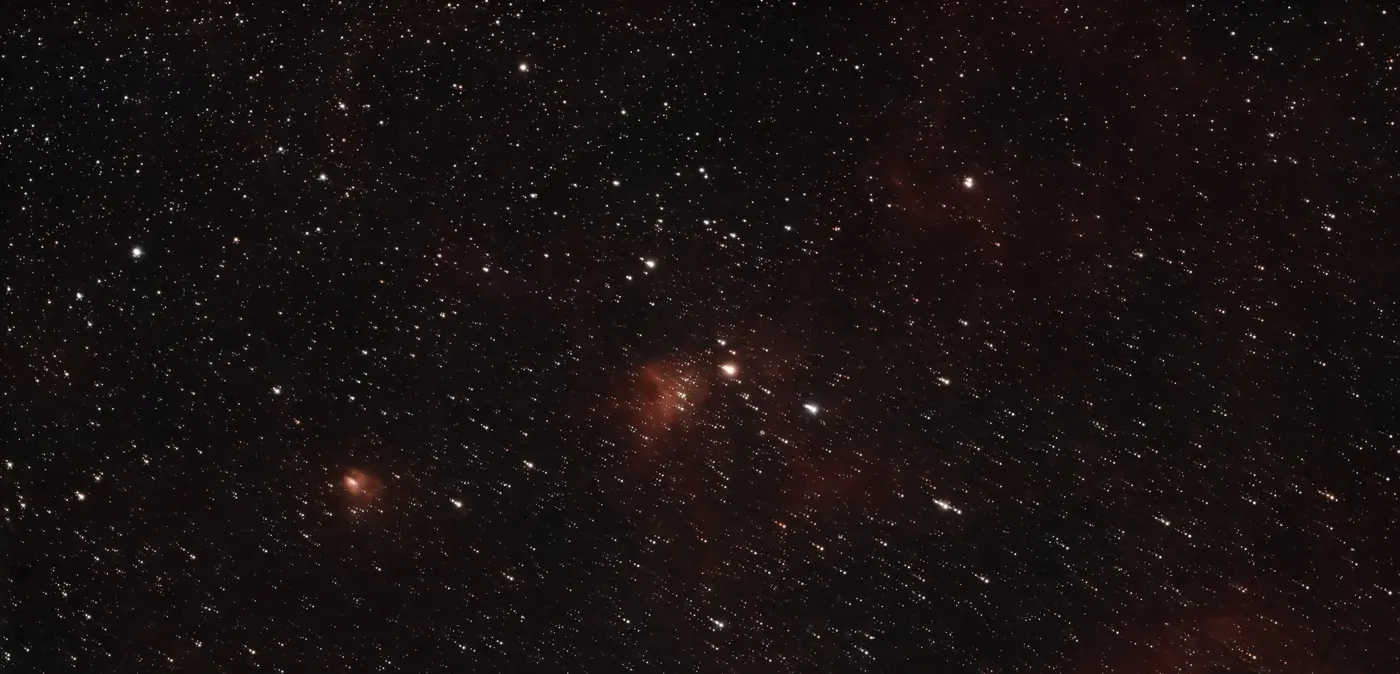 La Mouche et l'Araignée, IC 417, 1 h 12 de pose la plus longue