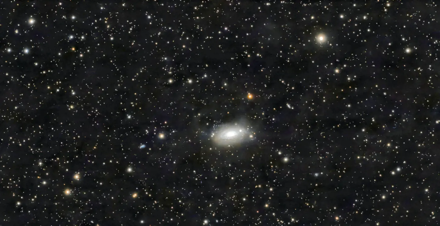 Galaxie du Tournesol, prise du 11 avril 2026, 2 h 51 de pose, après correction par l'application