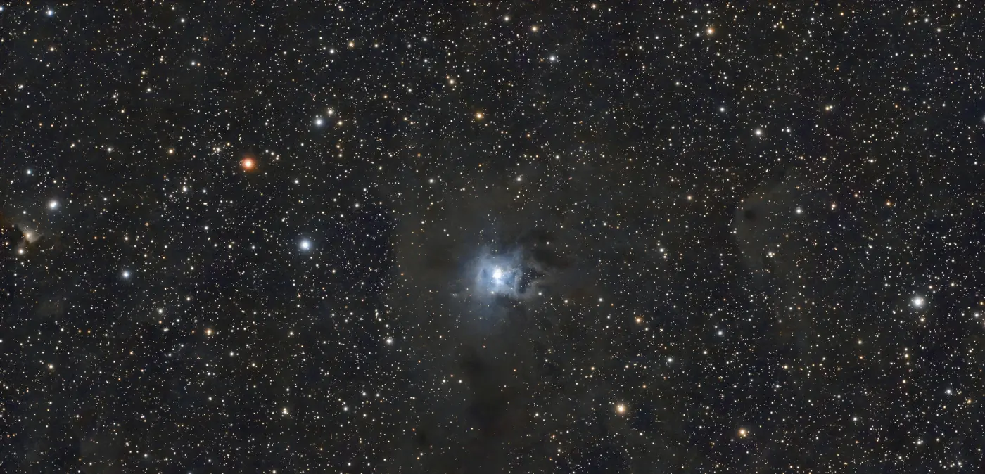 Nébuleuse de l'Iris, prise du 25 avril 2026, 2 h 03 de pose
