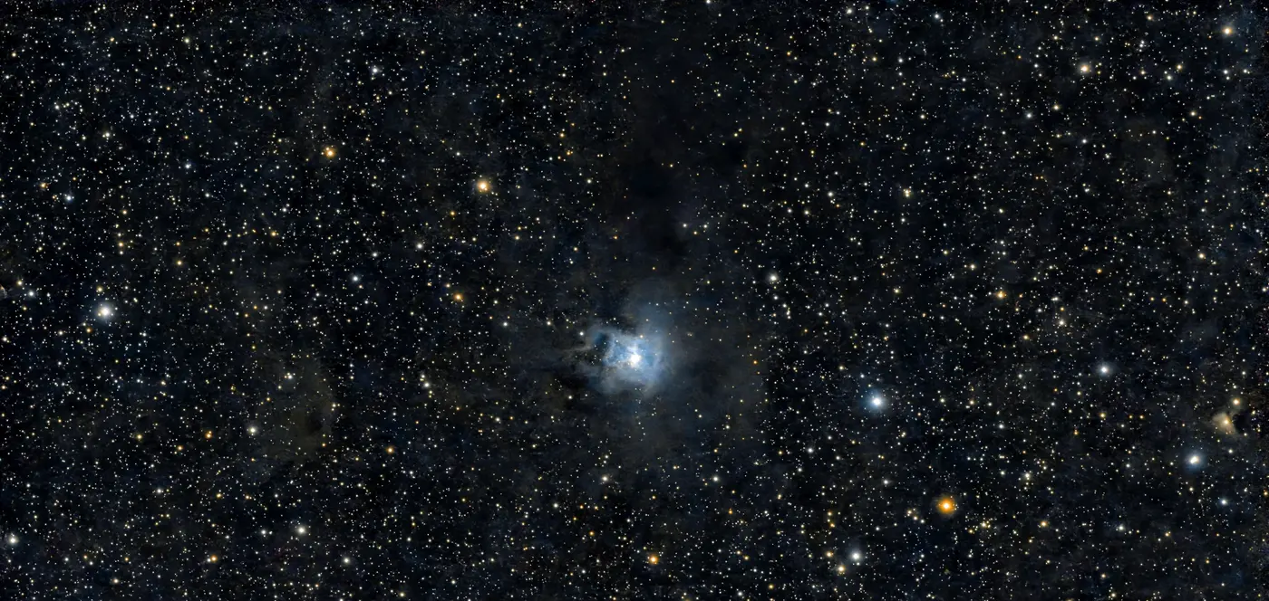 Nébuleuse de l'Iris, prise du 27 avril 2026, 4 h 25 de pose