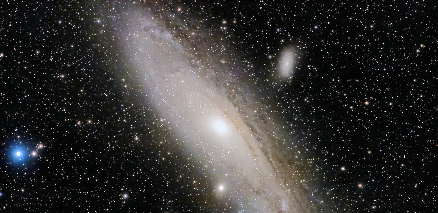 Galaxie d'Andromède, prise du 29 août 2026, 7 h 12 de pose