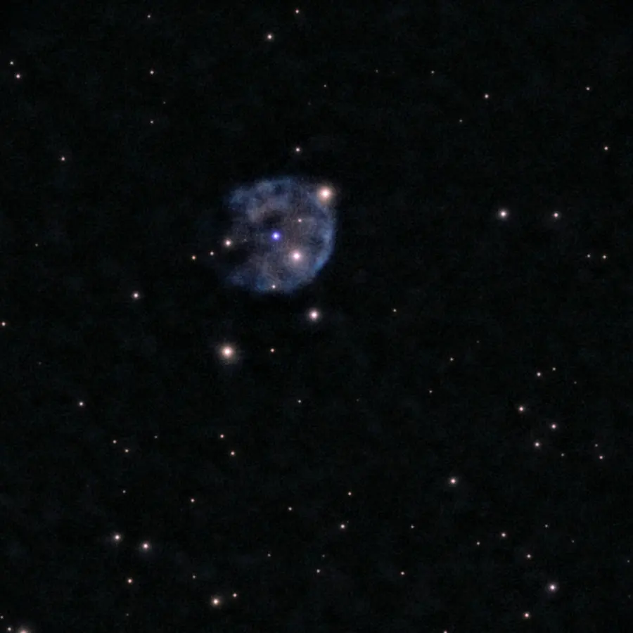 NGC 246, Nébuleuse du Crâne, dans la constellation Baleine