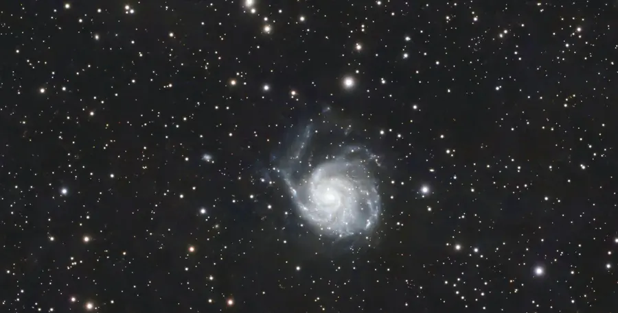 M101, Galaxie du Moulinet, dans la constellation Grande Ourse